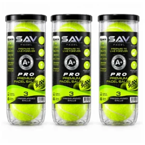 SAV Pro Padel Balls - 3-Tube Pack